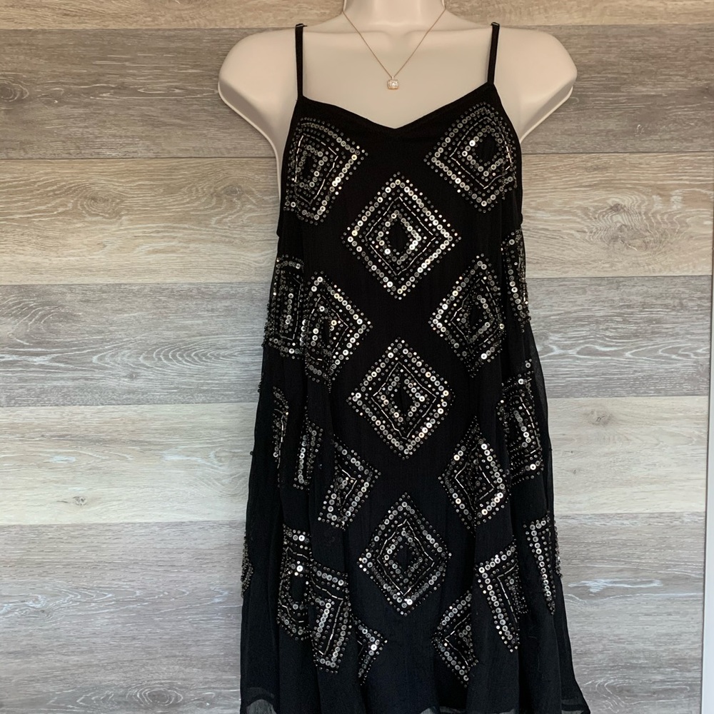 Amuse Society Sparkling Sequined Dress